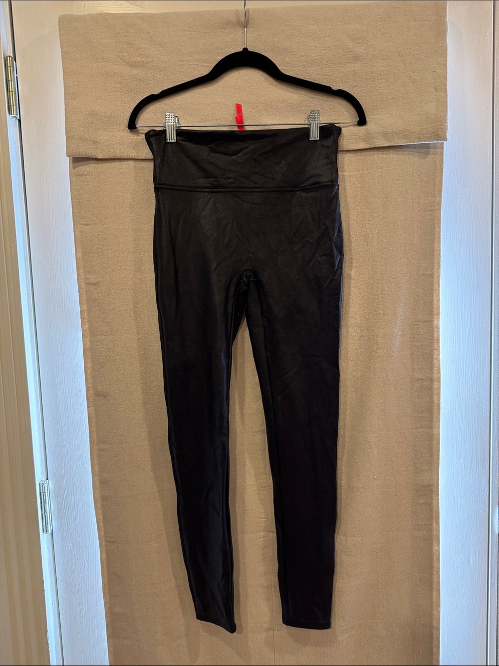 SPANX Black High-Rise Shaping Leggings